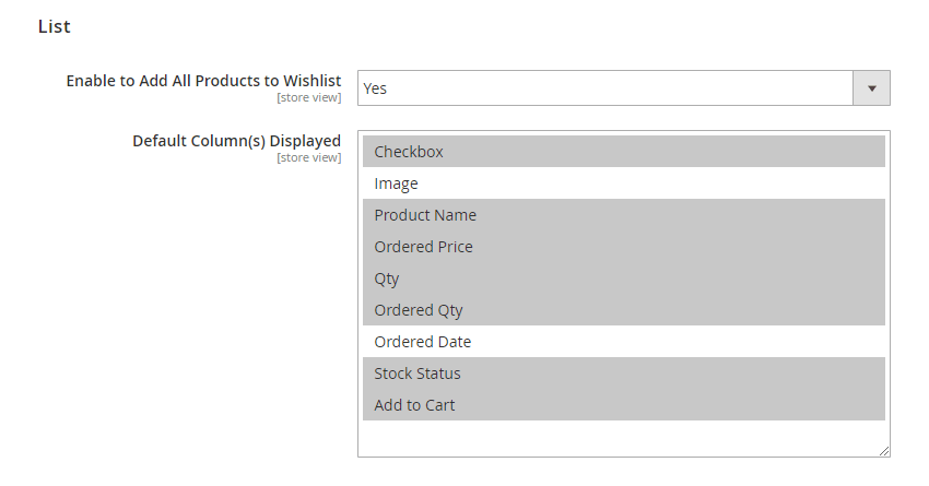 Reorder Product List Settings_1