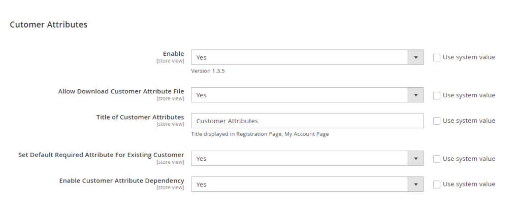 m2-customer-attribute