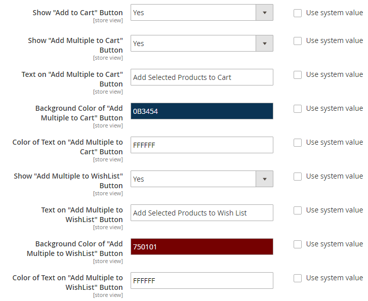 Customize Add Multiple to Cart Button in Magento 2 Frequently Bought Together List